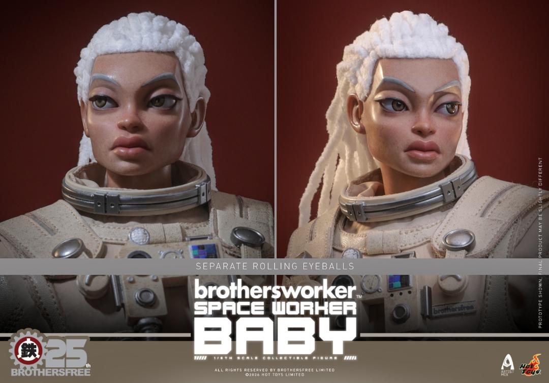 ホットトイズ 1/6 『ブラザーズワーカー』 ベイビー 25周年版 AMC040
