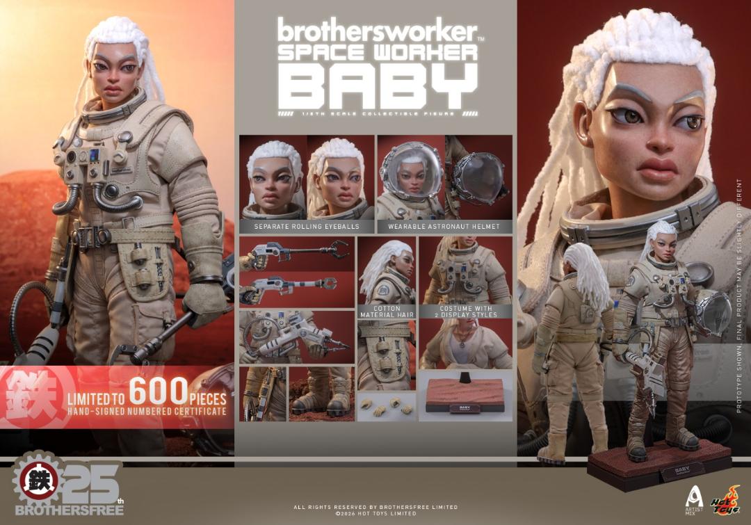 ホットトイズ 1/6 『ブラザーズワーカー』 ベイビー 25周年版 AMC040 ホットトイズ 1/6 『ブラザーズワーカー』 ベイビー 25周年版 AMC040