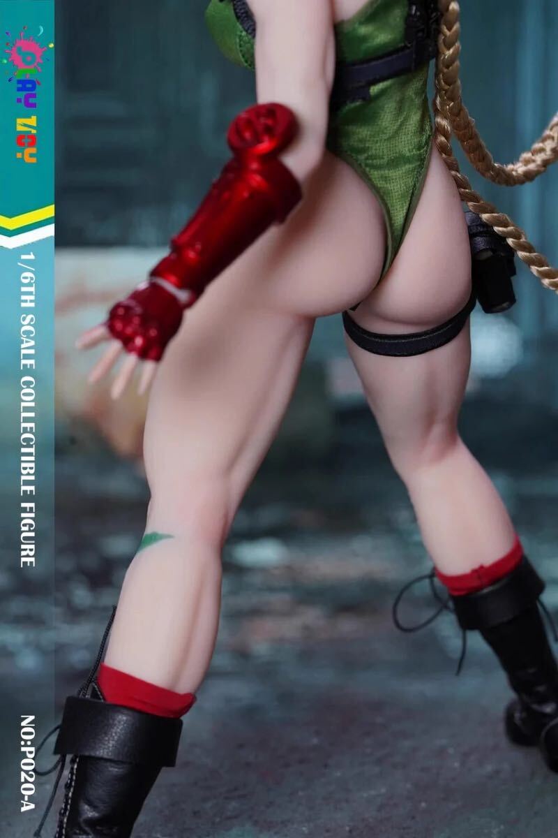 珍しい PLAY TOY 未開封新品 グリーン.Ver ファイター フィーメイル 1/6 その他