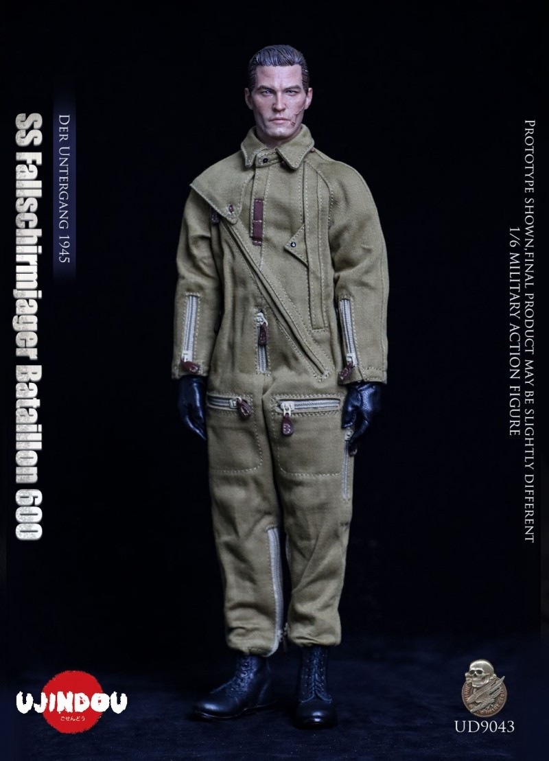 予約 UJINDOU 1/6 ナチス武装親衛隊 第600降下猟兵大隊 UD9043 SS