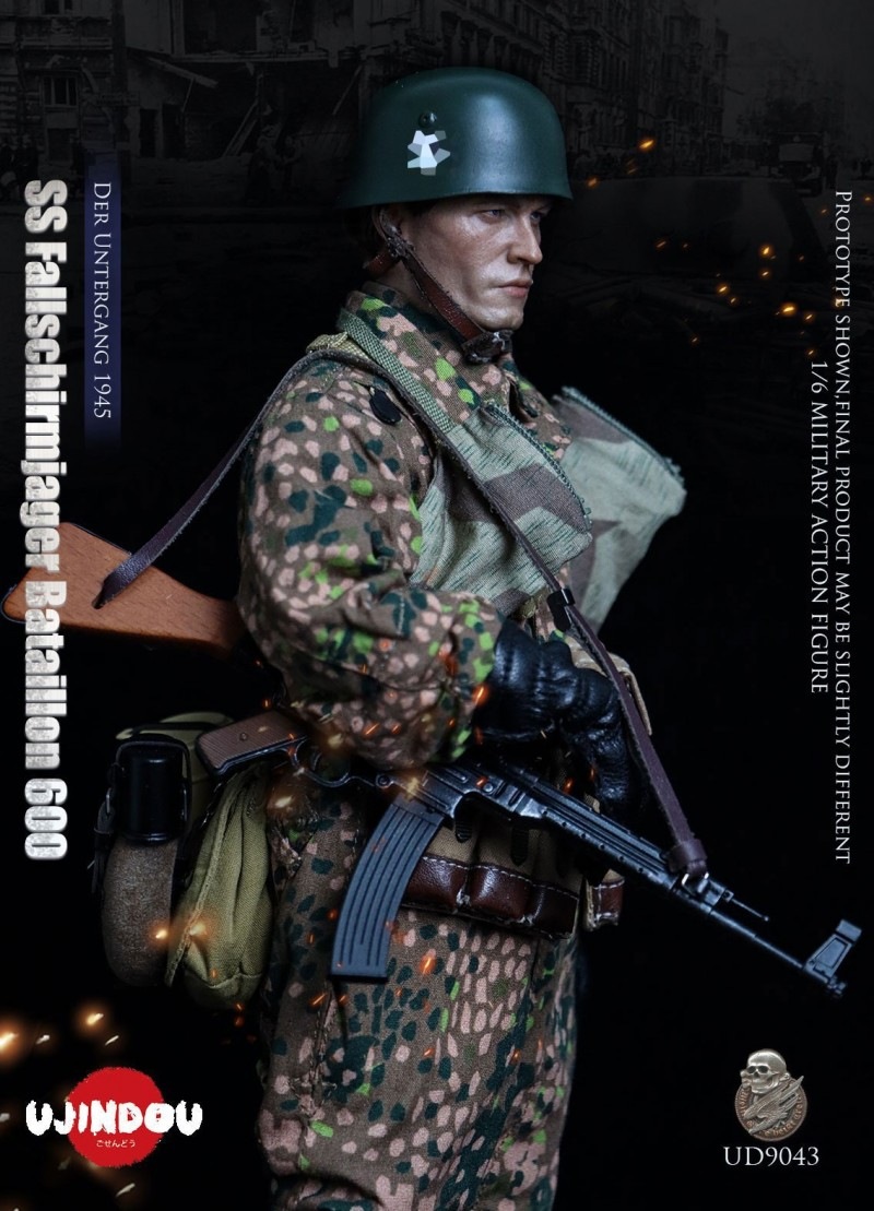 予約 UJINDOU 1/6 ナチス武装親衛隊 第600降下猟兵大隊 UD9043 SS