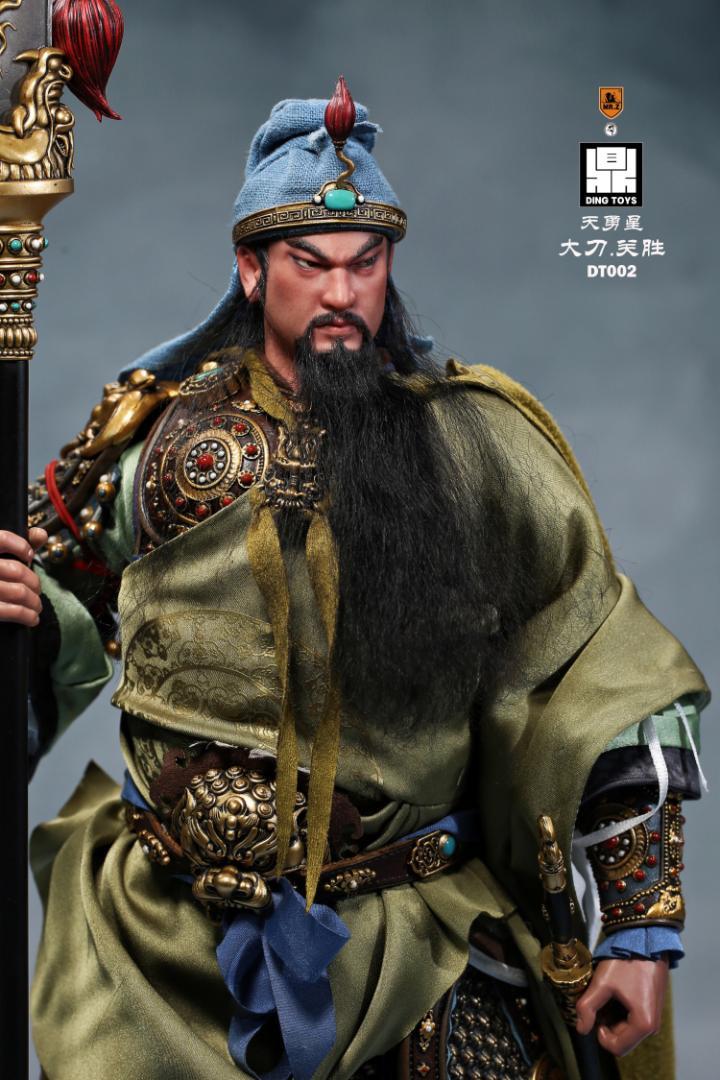 地平線2：西部禁域 レイガラ版撼牙獣フィギュアモデル Mr.Z x DING TOYS 1/6 天勇星 大刀 関勝 単体.Ver 未開封新品 DT002