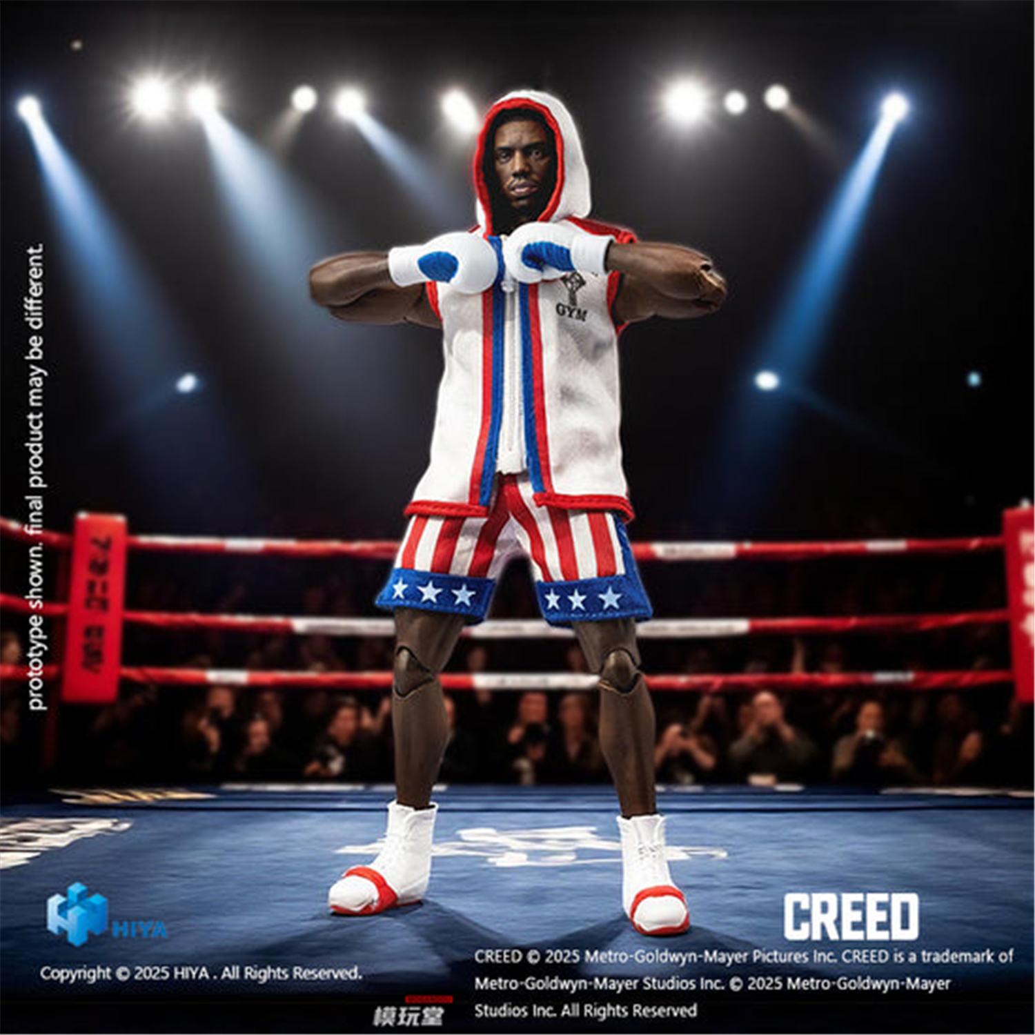 予約 HIYA 1/12 『クリード チャンプを継ぐ男』 アドニス・クリード