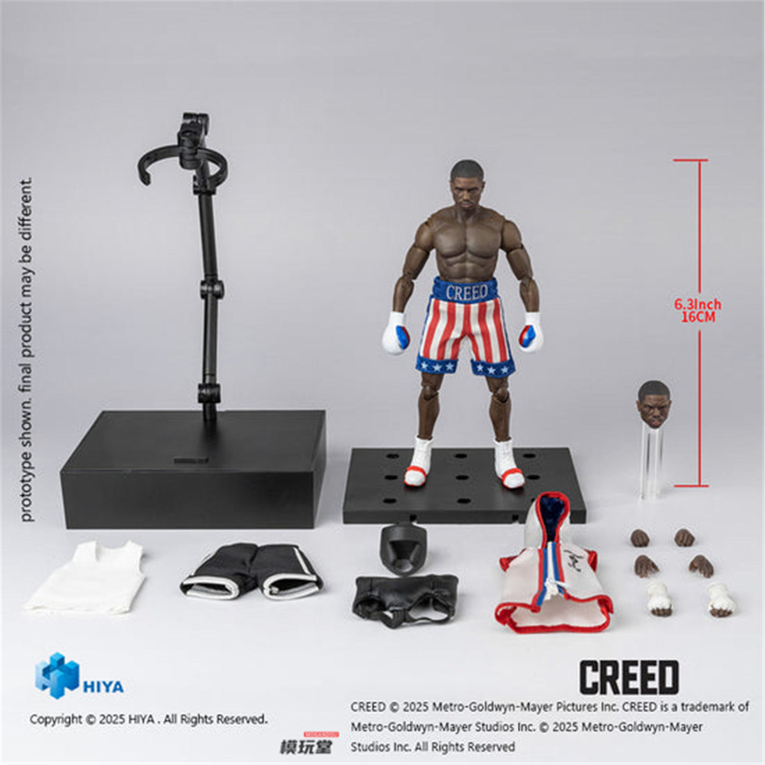 予約 HIYA 1/12 『クリード チャンプを継ぐ男』 アドニス・クリード