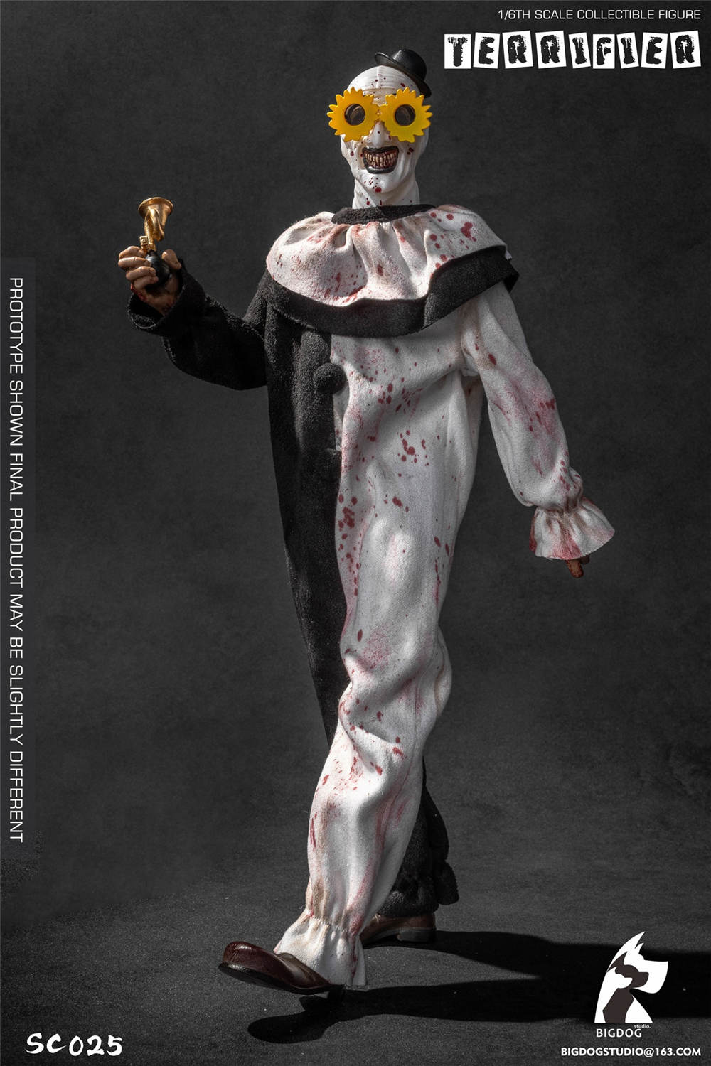 予約 BIGDOG STUDIO 1/6 テリファイアー SC025 Terrifier Collectible