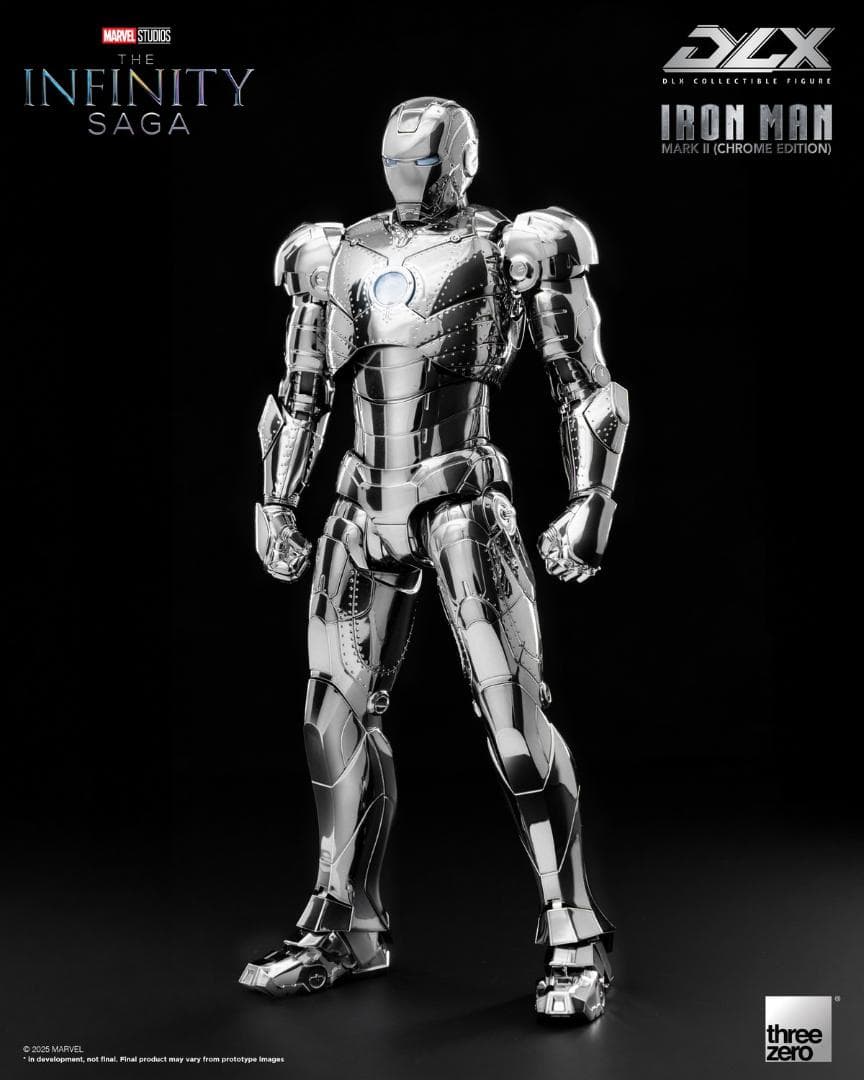 threezero DLX アイアンマン・マーク2 （クローム エディション