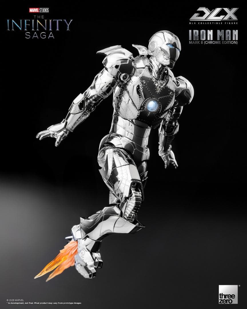 threezero DLX アイアンマン・マーク2 （クローム エディション