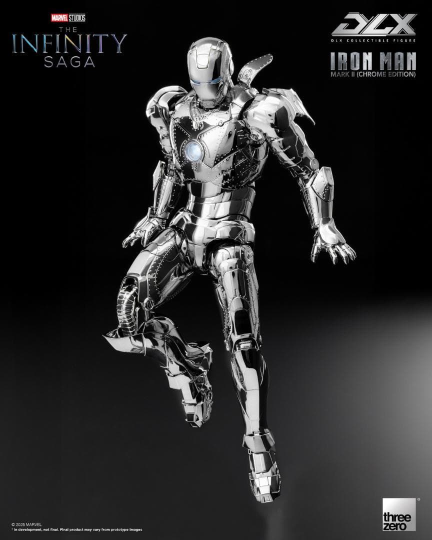 threezero DLX アイアンマン・マーク2 （クローム エディション