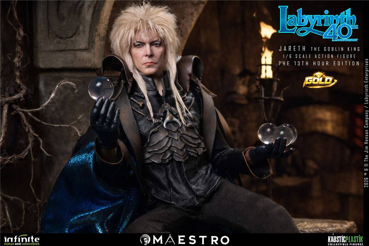 予約 Infinite statue x Kaustic Plastik 1/6 『ラビリンス/魔王の迷宮