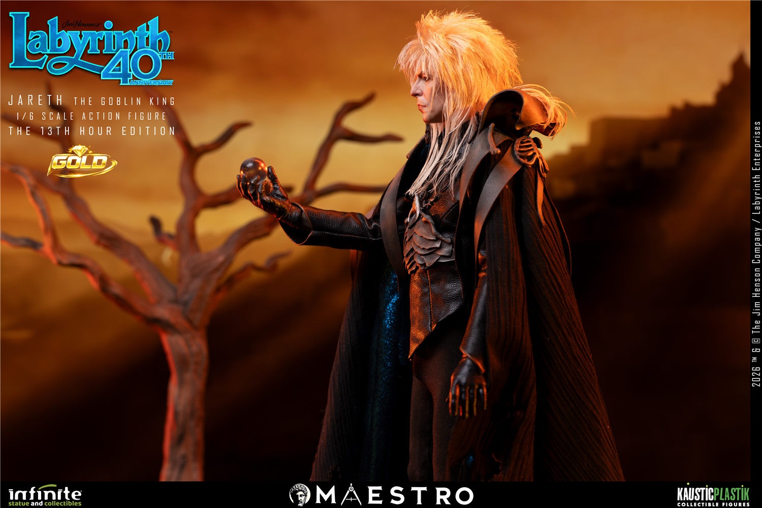 予約 Infinite statue x Kaustic Plastik 1/6 『ラビリンス/魔王の迷宮