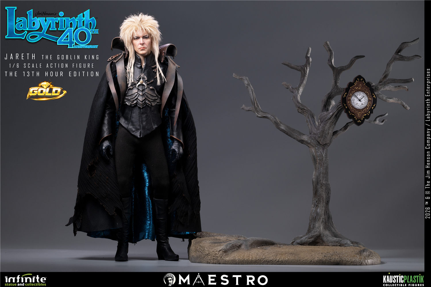 予約 Infinite statue x Kaustic Plastik 1/6 『ラビリンス/魔王の迷宮