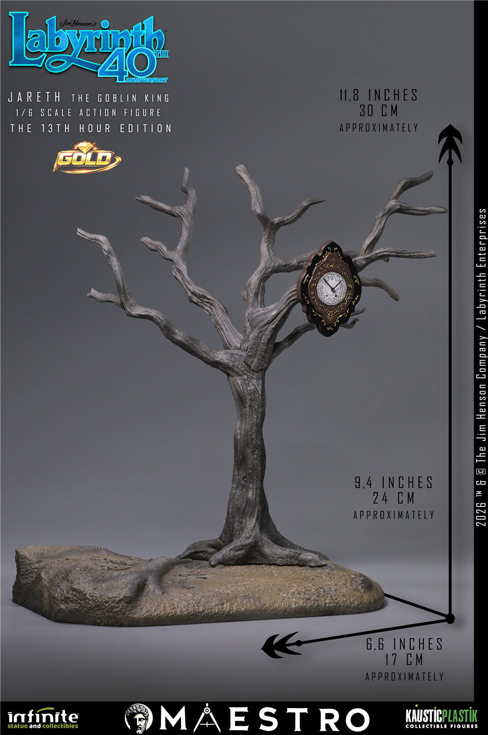 予約 Infinite statue x Kaustic Plastik 1/6 『ラビリンス/魔王の迷宮