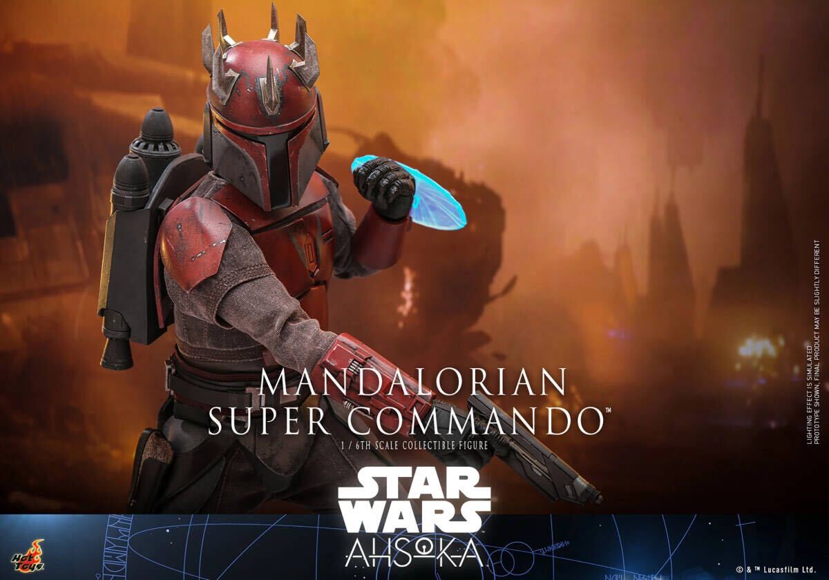 ホットトイズ 1/6 スター・ウォーズ マンダロリアン スーパー コマンド