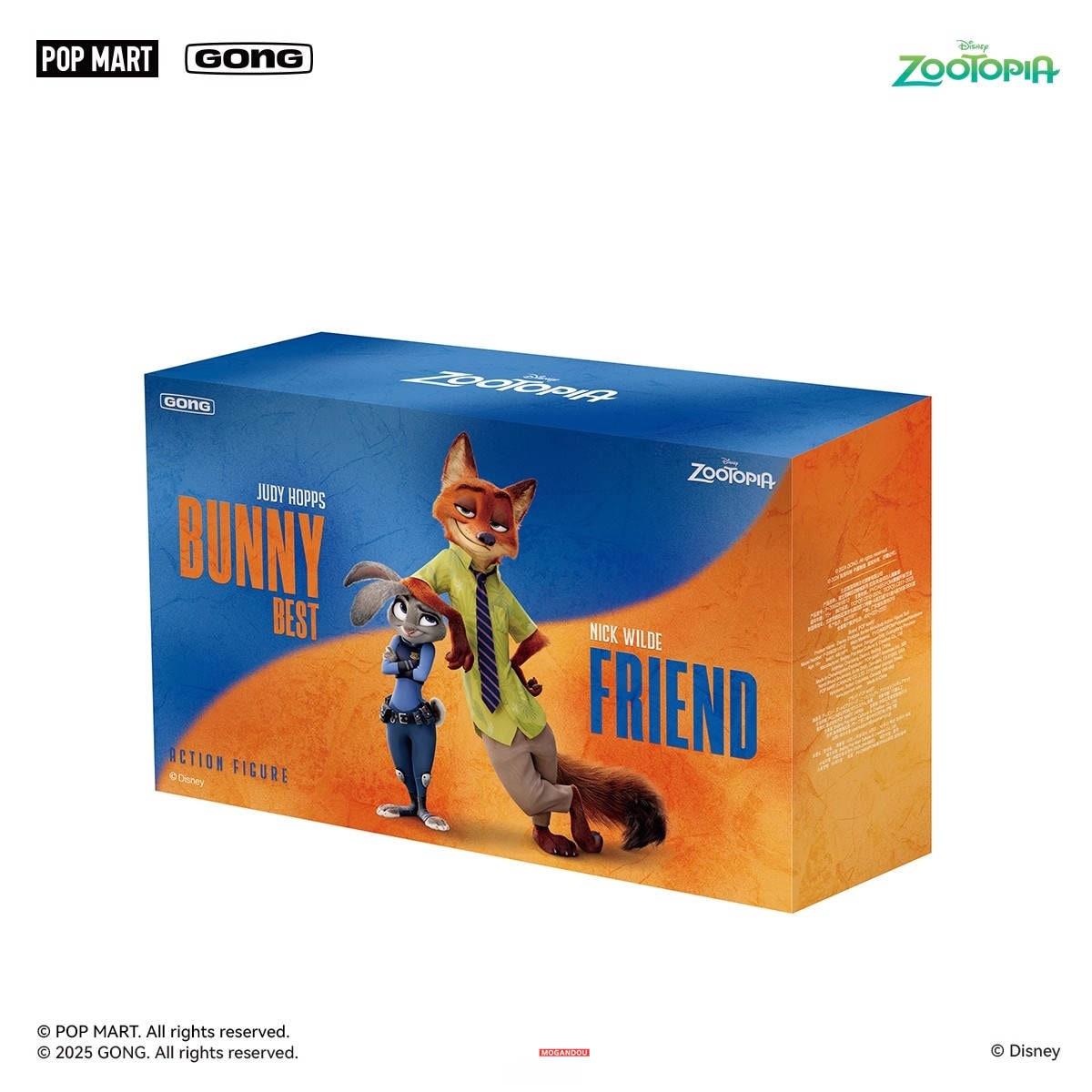 ディズニーgong studio 『ズートピア』 ジュディ&ニック 2体セット 予約 Gong Studio 『ズートピア』 ジュディ＆ニック 2体セット