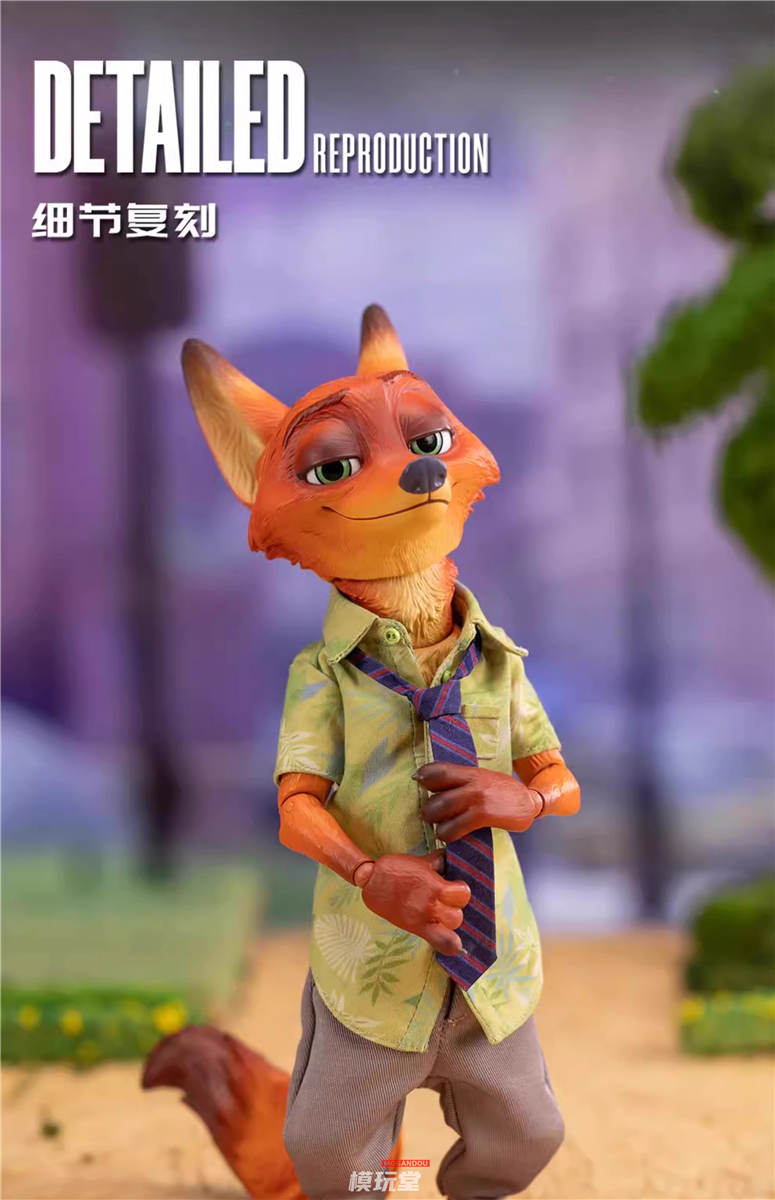 セット・ニックand ジュディ 予約 Gong Studio 『ズートピア』 ジュディ＆ニック 2体セット