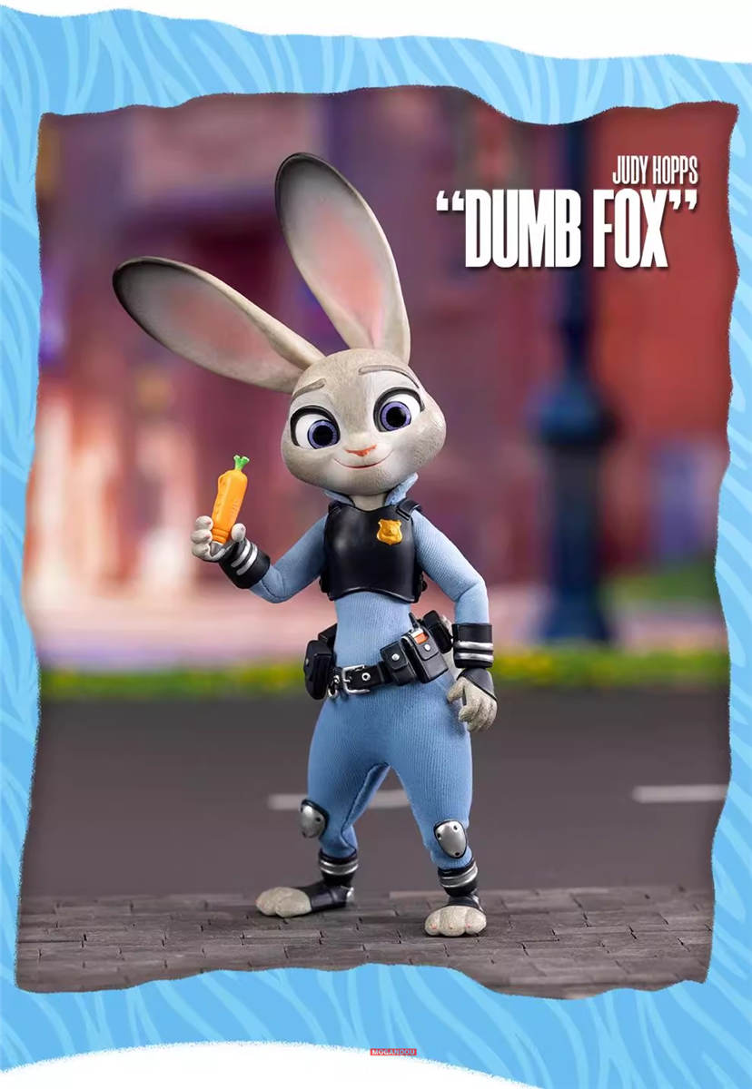 予約 Gong Studio 『ズートピア』 ジュディ＆ニック 2体セット