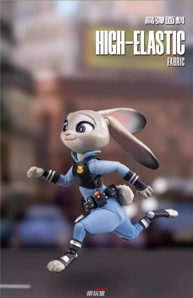 予約 Gong Studio 『ズートピア』 ジュディ＆ニック 2体セット