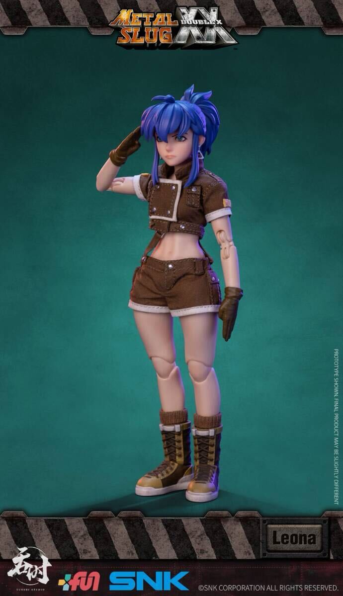 呑時メタルスラッグ1/12 フィギュア　レオナ・ハイデルン TUNSHI STUDIO 1/12 SNK メタルスラッグ XX レオナ・ハイデルン 未開封