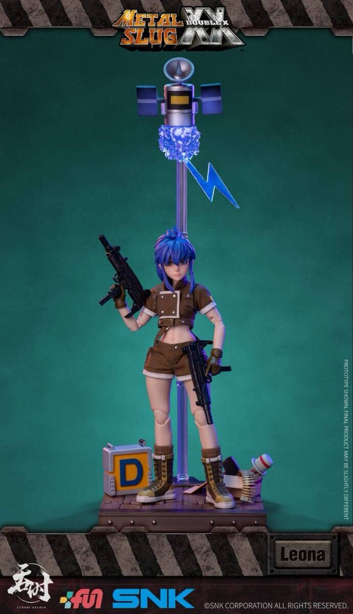 TUNSHI STUDIO1/12SNKメタルスラッグ XX レオナTS-012 TUNSHI STUDIO 1/12 SNK メタルスラッグ XX レオナ・ハイデルン 未開封