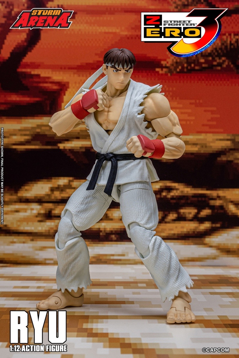 予約 Storm Toys 1/12 ストリートファイター リュウ 隆 SFSA02 Street