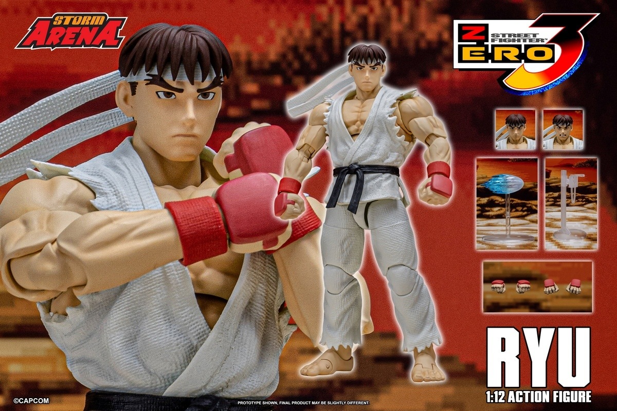 予約 Storm Toys 1/12 ストリートファイター リュウ 隆 SFSA02 Street