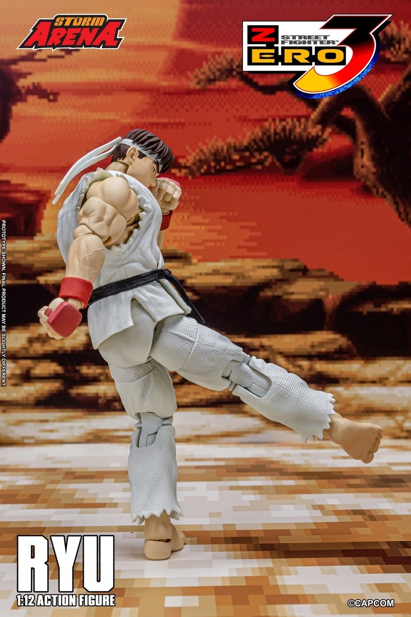 予約 Storm Toys 1/12 ストリートファイター リュウ 隆 SFSA02 Street