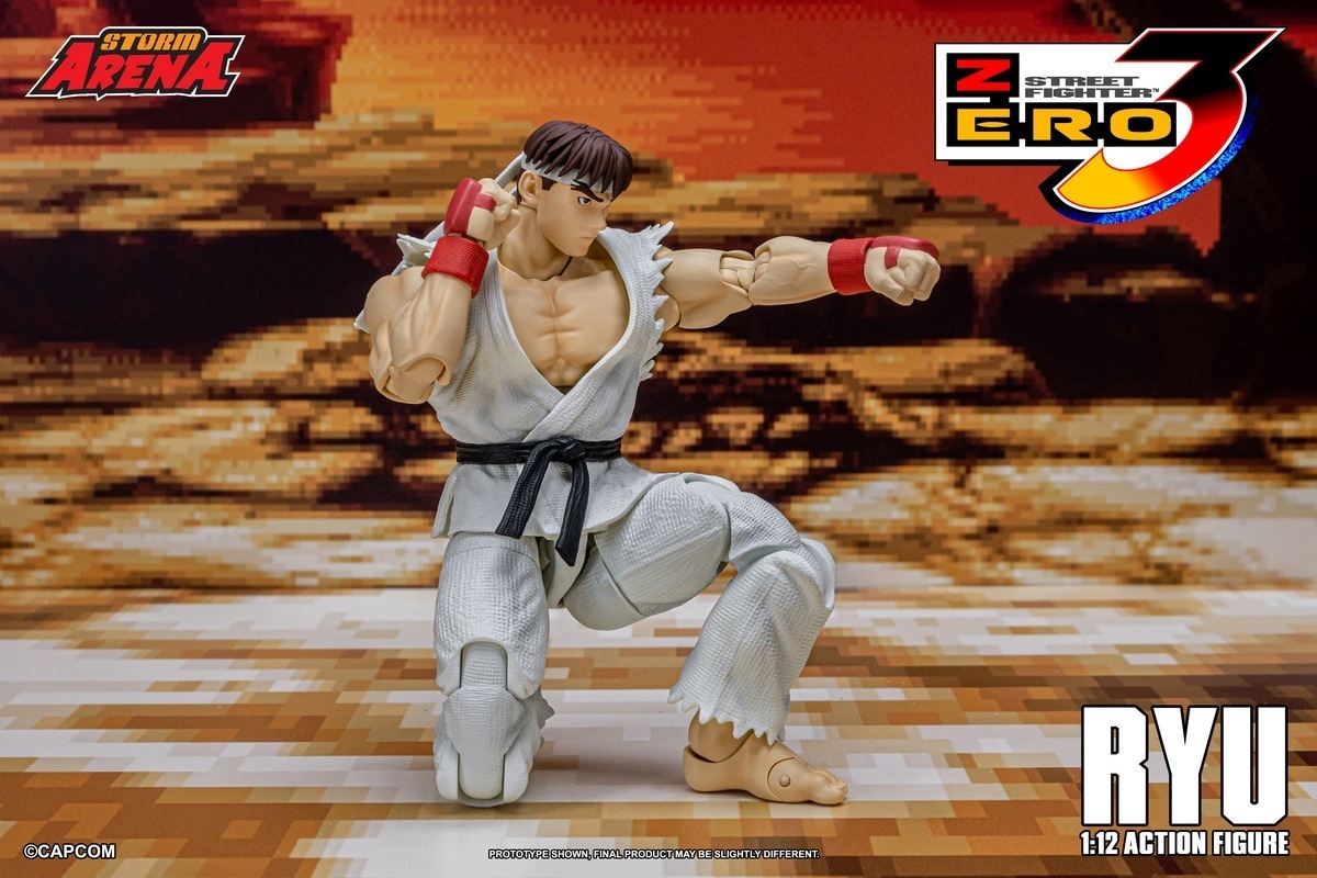 予約 Storm Toys 1/12 ストリートファイター リュウ 隆 SFSA02 Street