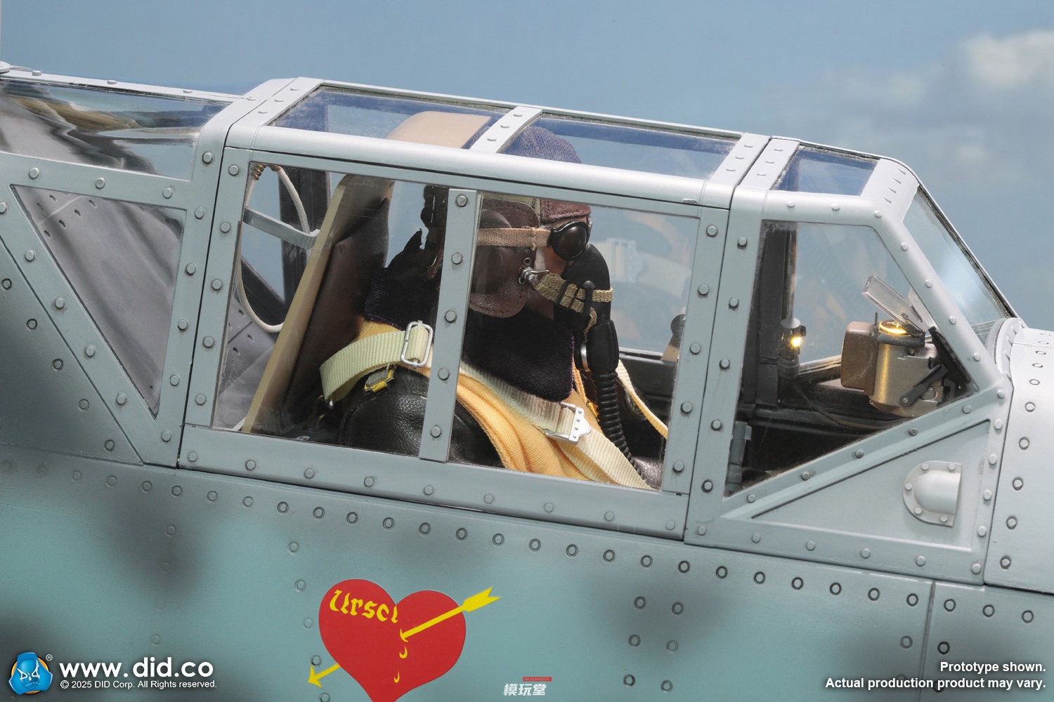 予約 DID 1/6 第二次世界大戦 ドイツ空軍 伝説のエースパイロット