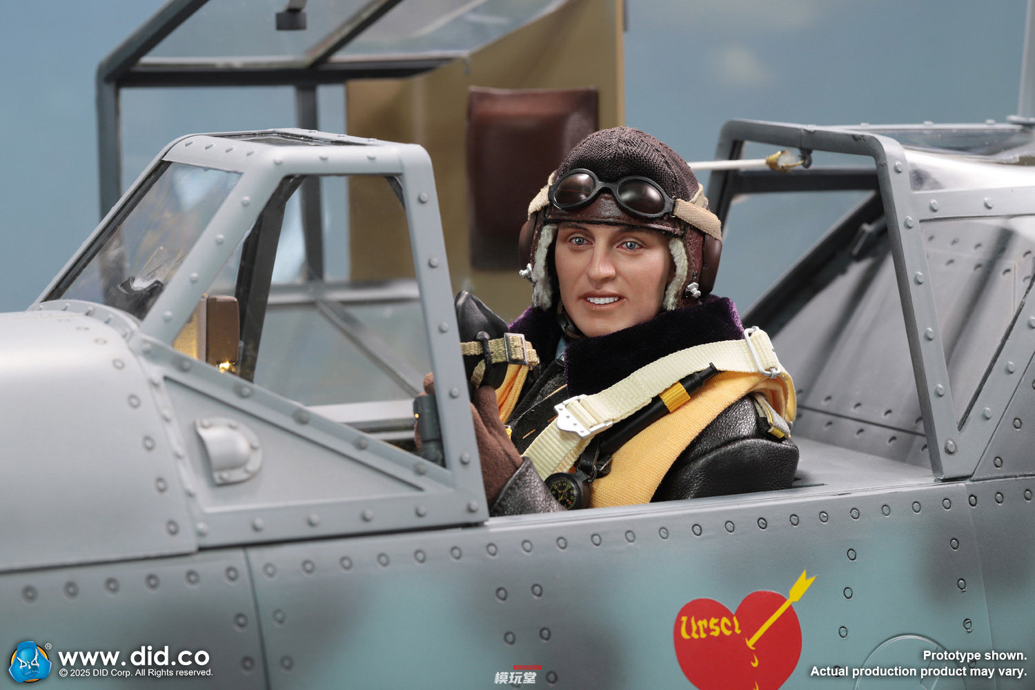 DID 1/6 第二次世界大戦 ドイツ空軍 伝説のエースパイロット エーリヒ