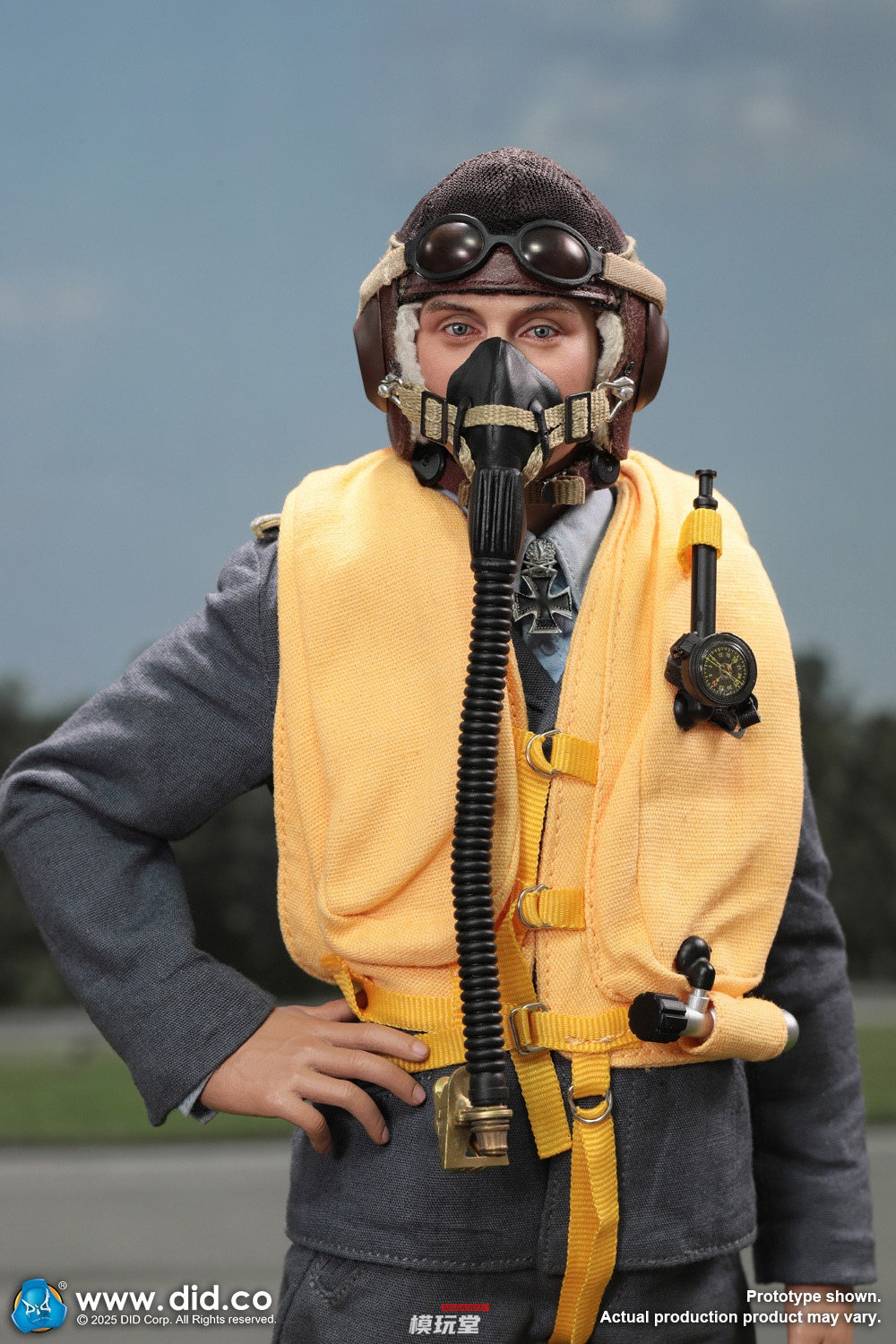 予約 DID 1/6 第二次世界大戦 ドイツ空軍 伝説のエースパイロット