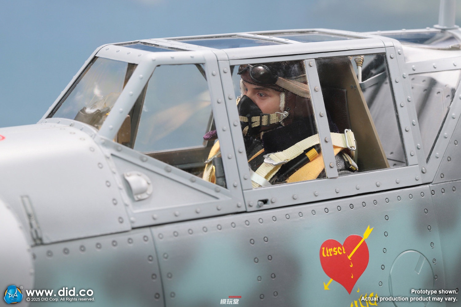 予約 DID 1/6 第二次世界大戦 ドイツ空軍 伝説のエースパイロット