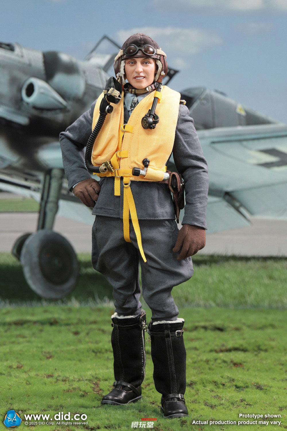 予約 DID 1/6 第二次世界大戦 ドイツ空軍 伝説のエースパイロット