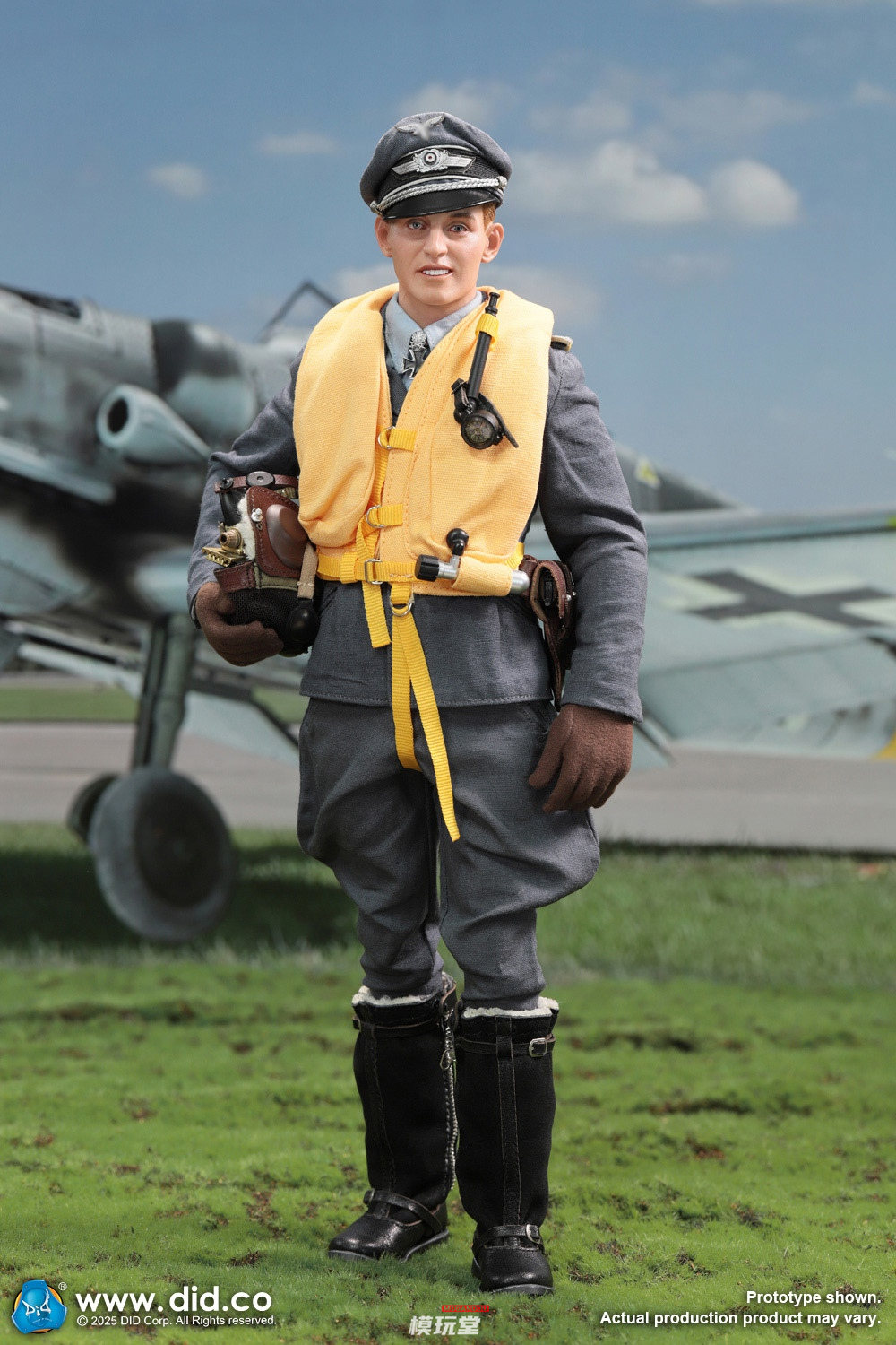予約 DID 1/6 第二次世界大戦 ドイツ空軍 伝説のエースパイロット