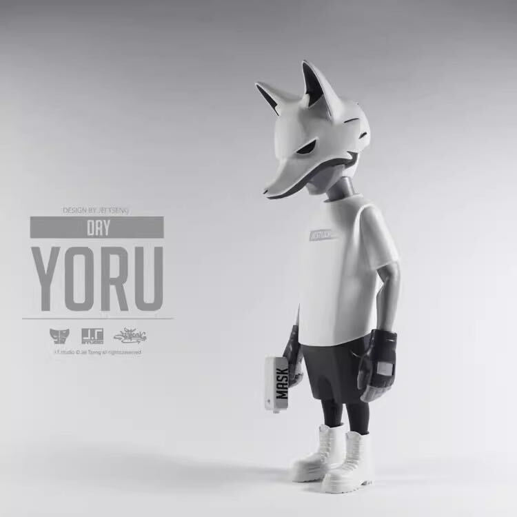その他 J.T STUDIO 1/8 Yoru Fluorescent Fox Viny J.T STUDIO 1/8 Yoru Fluorescent Fox Vinyl WF SHANGHAI 会場