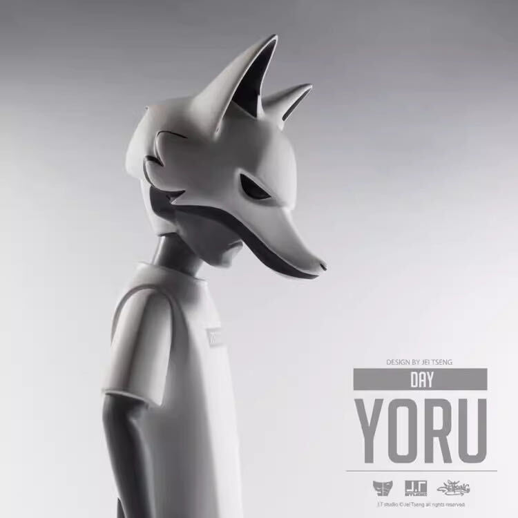 その他 J.T STUDIO 1/8 Yoru Fluorescent Fox Viny J.T STUDIO 1/8 Yoru Fluorescent Fox Vinyl WF SHANGHAI 会場
