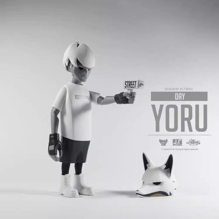 その他 J.T STUDIO 1/8 Yoru Fluorescent Fox Viny J.T STUDIO 1/8 Yoru Fluorescent Fox Vinyl WF SHANGHAI 会場
