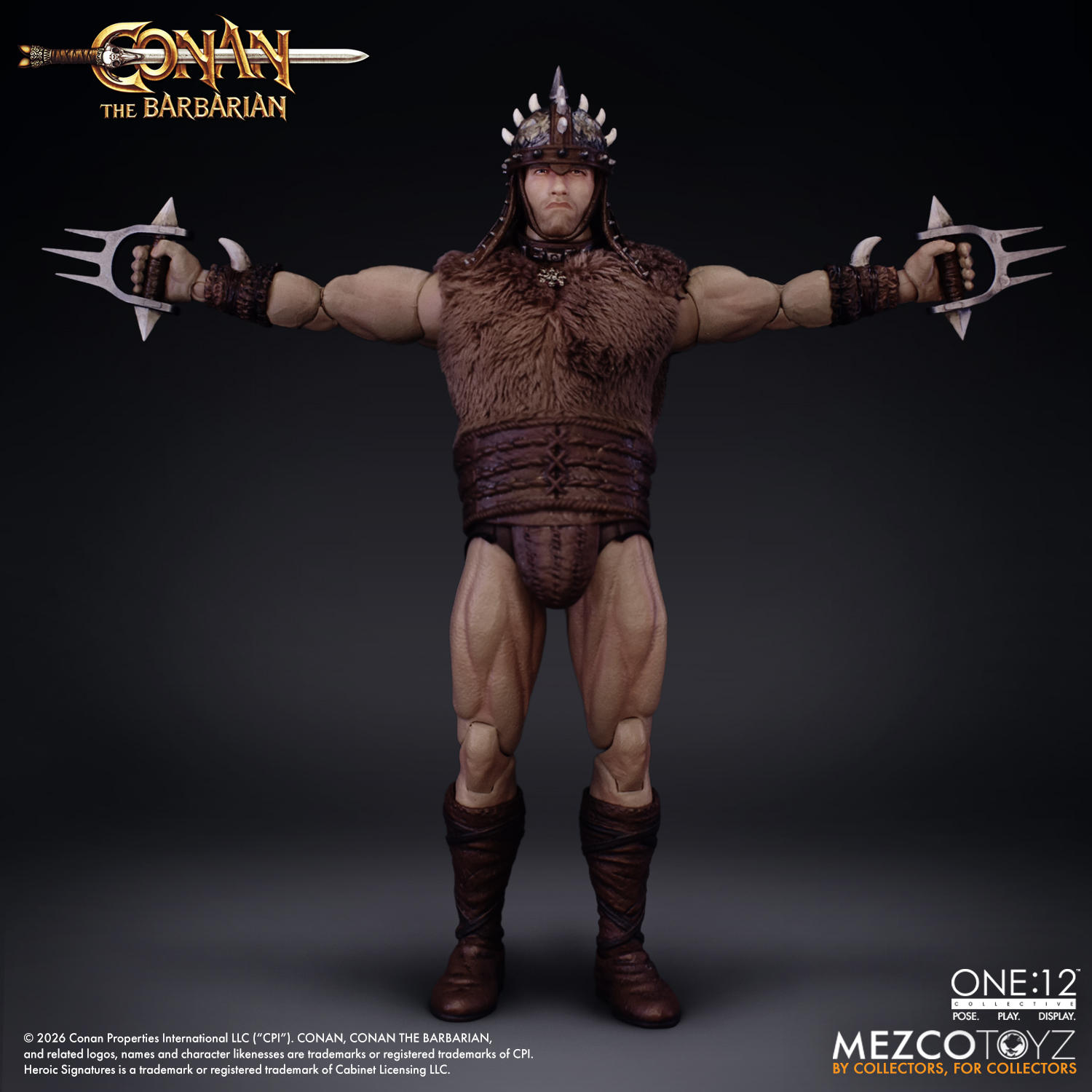 予約 Mezco Toyz 1/12 『コナン・ザ・バーバリアン』（1982）コナン