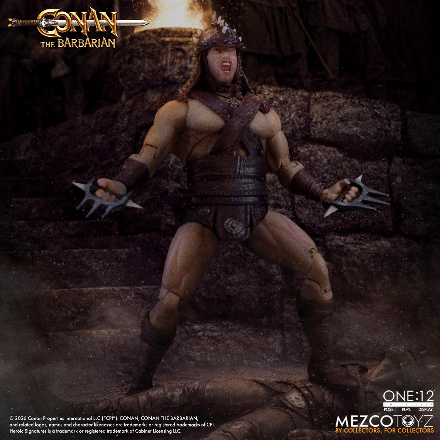 予約 Mezco Toyz 1/12 『コナン・ザ・バーバリアン』（1982）コナン