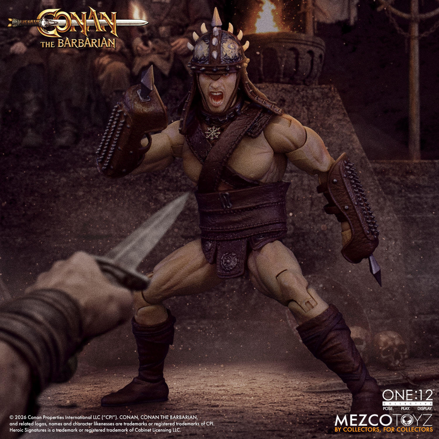 予約 Mezco Toyz 1/12 『コナン・ザ・バーバリアン』（1982）コナン