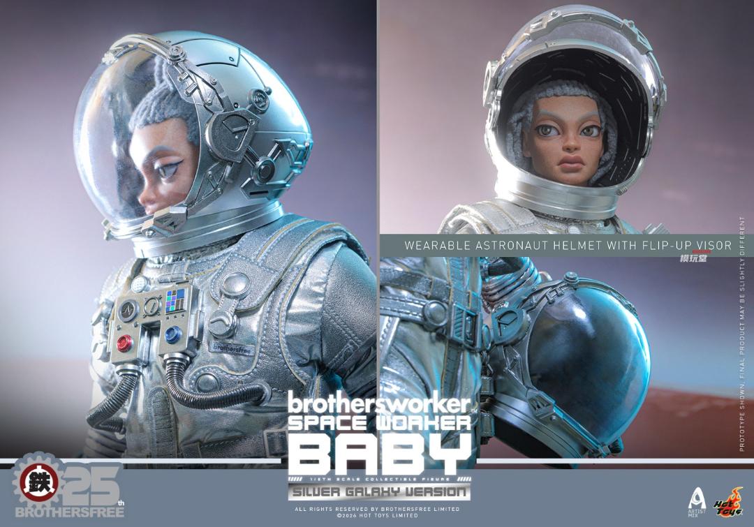 ホットトイズ 1/6 『ブラザーズワーカー』 ベイビー シルバー