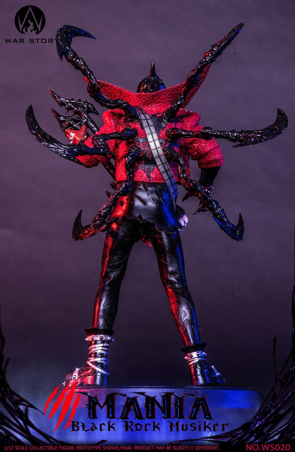 予約 War Story 1/12 Black Rock Musician Mania 予約特典付き WS020