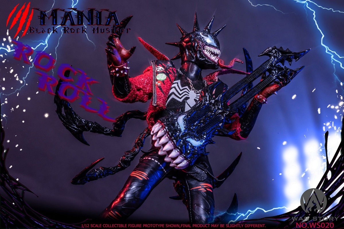 Twisty Rockame フィギュア 予約 War Story 1/12 Black Rock Musician Mania 予約特典付き WS020