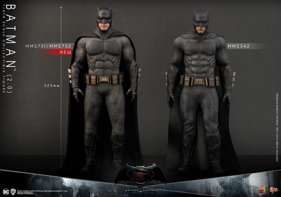 ホットトイズ 1/6 バットマン vs スーパーマン ジャスティスの誕生