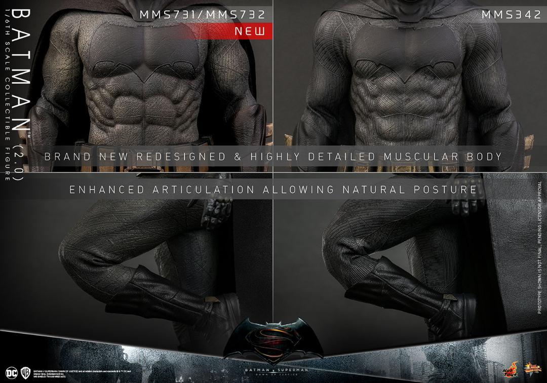 ホットトイズ 1/6 バットマン vs スーパーマン ジャスティスの誕生