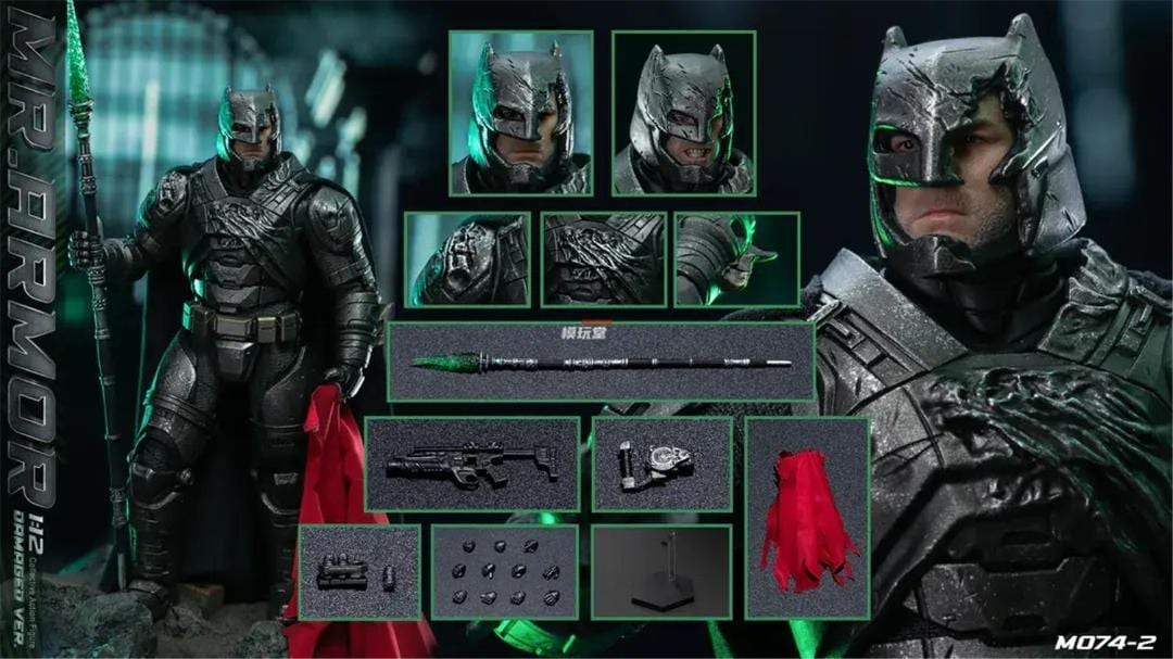 Manipple Studio 1/12 アーマード バットマン バトルダメージ.Ver