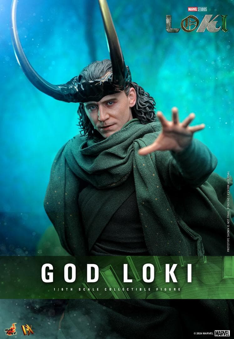 GOD LOKI DX40 1/6スケールフィギュア ホットトイズ 1/6 『ロキ』 ゴッド・ロキ DX40 Loki - God Loki Hot