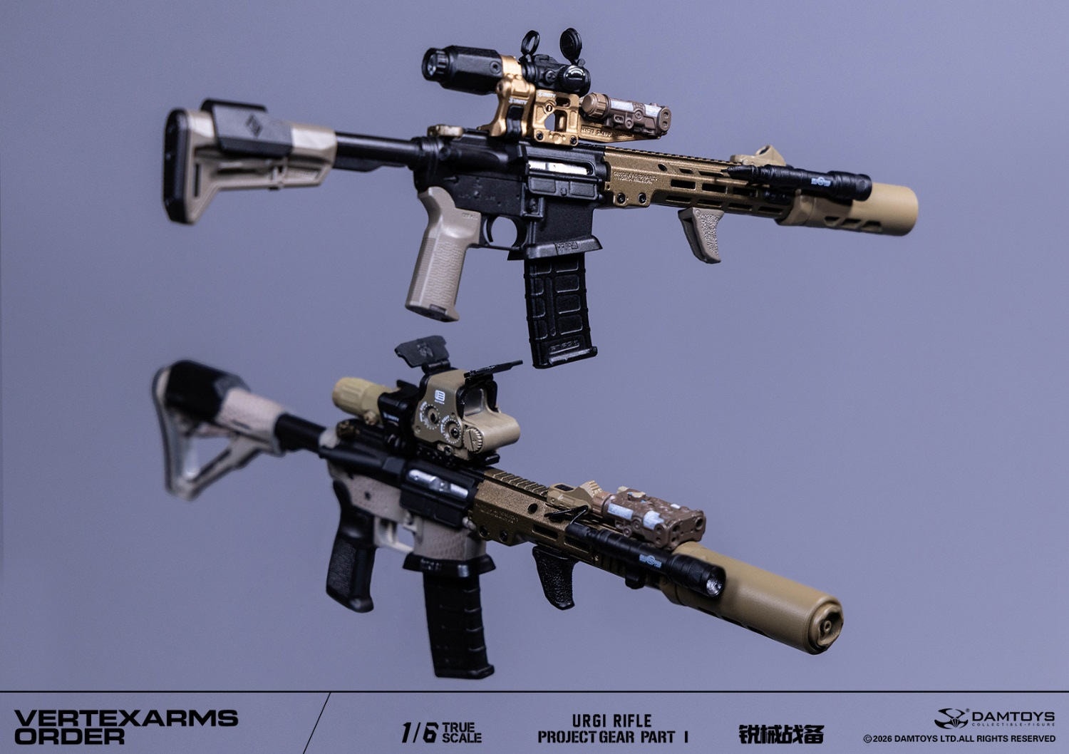 予約 DAMTOYS 1/6 Vertexarms Order Series 1 VSF01 Action Figure