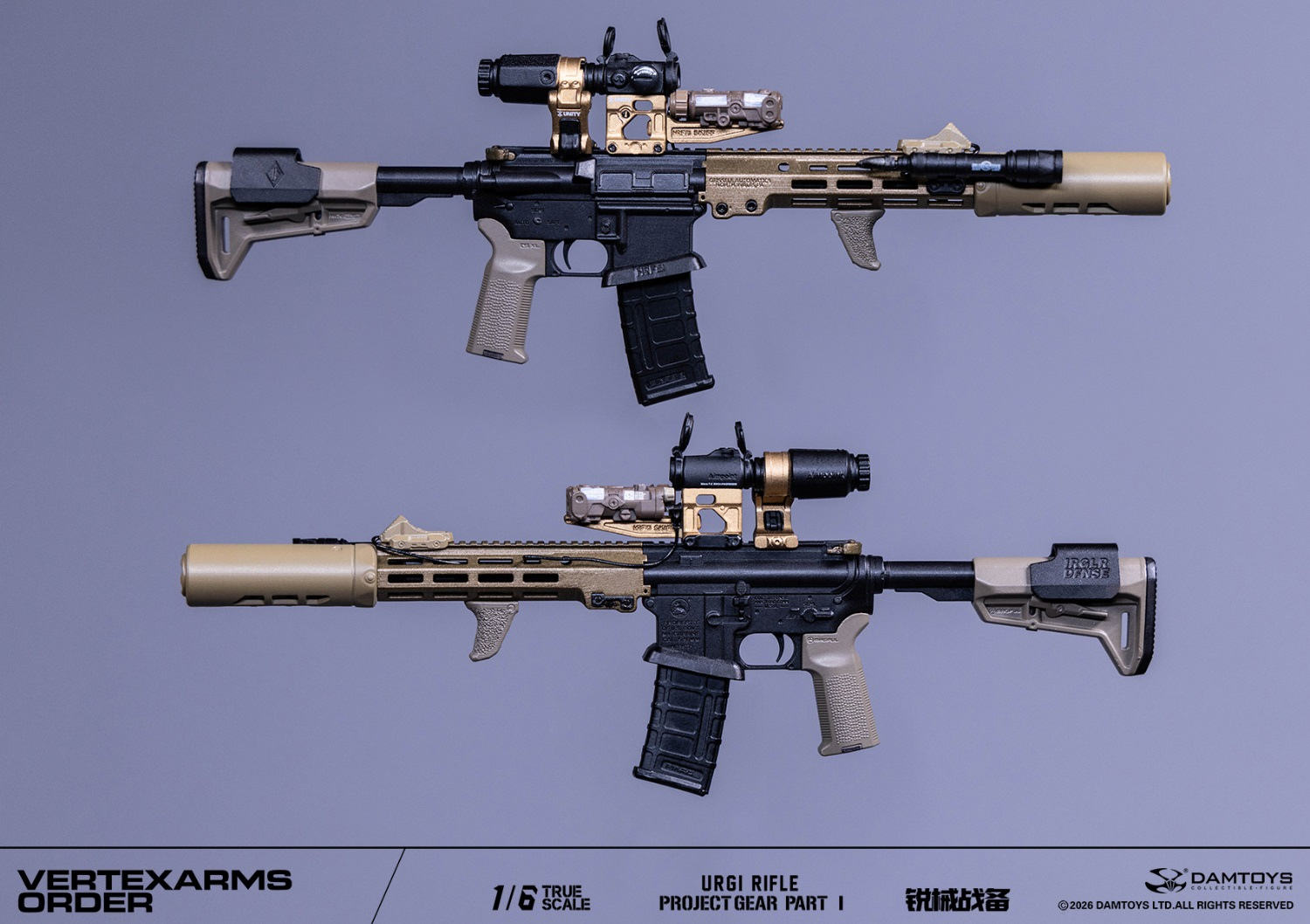 予約 DAMTOYS 1/6 Vertexarms Order Series 1 VSF01 Action Figure