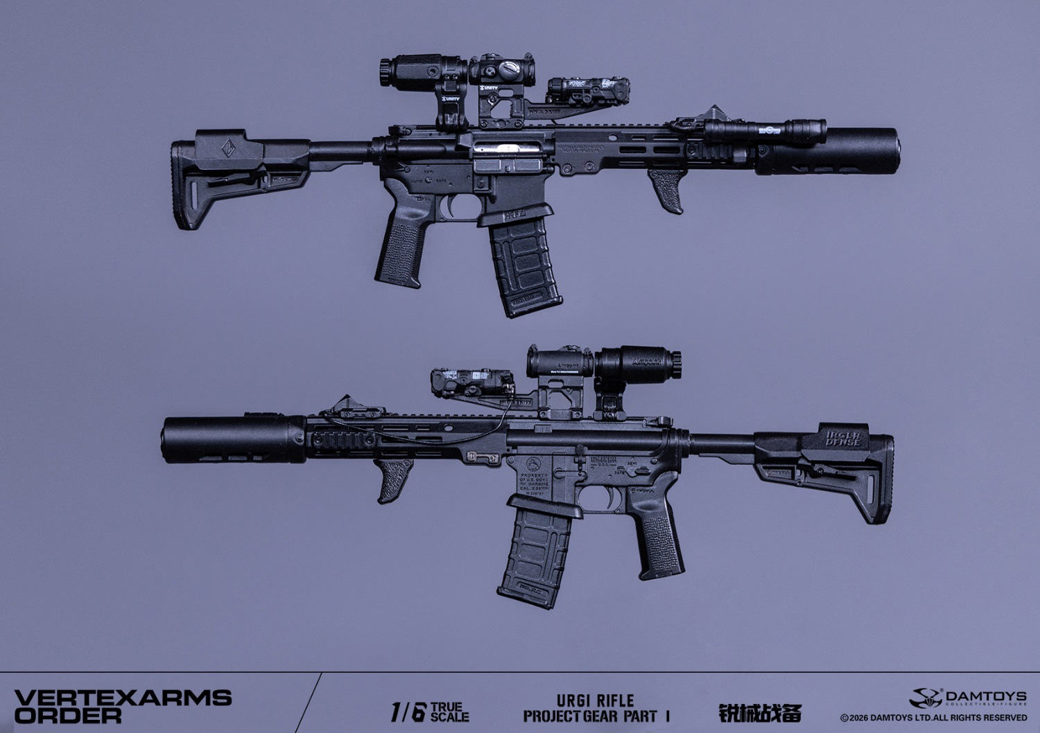 予約 DAMTOYS 1/6 Vertexarms Order Series 1 VSF01 Action Figure