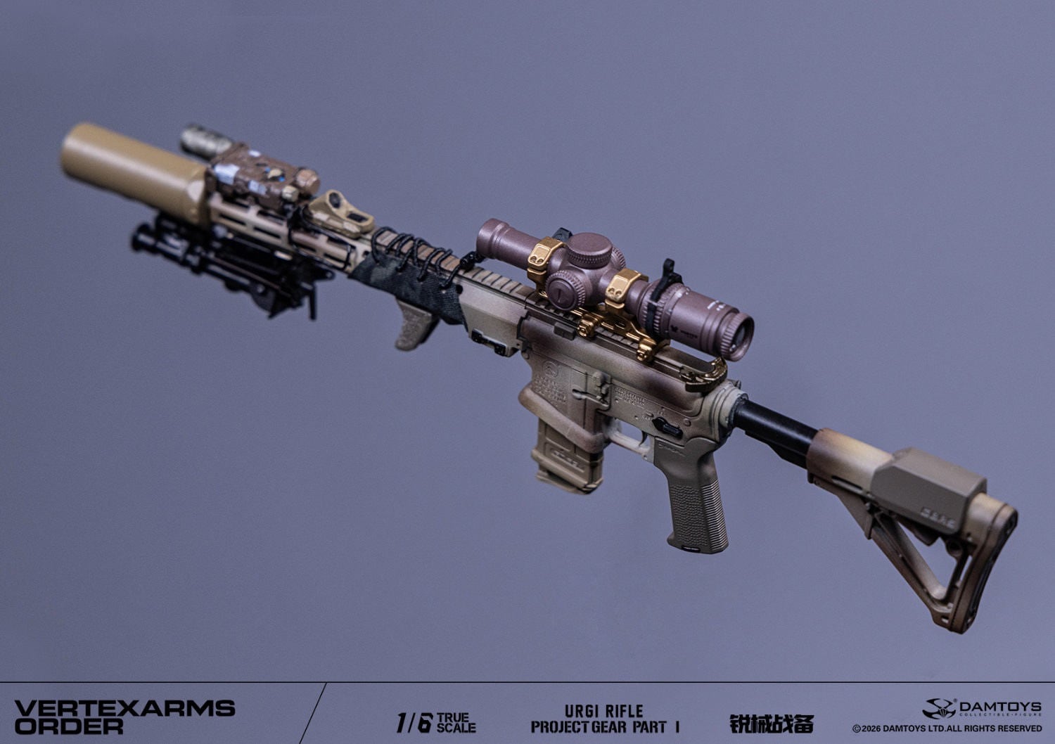 予約 DAMTOYS 1/6 Vertexarms Order Series 1 VSF01 Action Figure